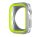 Phoner Twin Apple Watch szilikon tok, 45mm, ezüst/zöld