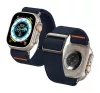 Spigen Lite Fit Ultra Apple Watch Ultra 3 / 2 / 1 49mm / 10 /  9 / 8 / 7 45mm / SE / 6 / 5 / 4 44mm / 3 / 2 / 1 42mm szövet szíj, tengerészkék