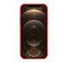 Mercury MagSafe Silicone Apple iPhone 12/12 Pro szilikon tok, piros