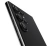 Spigen Ez Fit Optik Samsung Galaxy S23 Ultra Tempered kamera lencse fólia, fekete (2db)