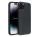 Forcell Carbon Premium Apple iPhone 14 Plus karbon mintás szilikon tok, fekete
