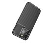 Forcell Carbon Premium hátlap tok,  Samsung Galaxy A13 4G , fekete