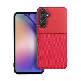 Forcell Noble hátlap tok, Samsung Galaxy A54 5G, piros