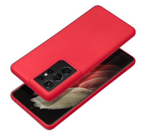 Forcell Soft Samsung Galaxy A14 5G / A14 4G  szilikon tok, piros