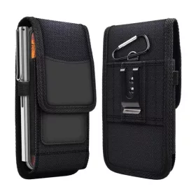   Forcell Oxford univerzális álló övre tehető tok, Apple iPhone 5/5S/5SE/5C/OPPO A71