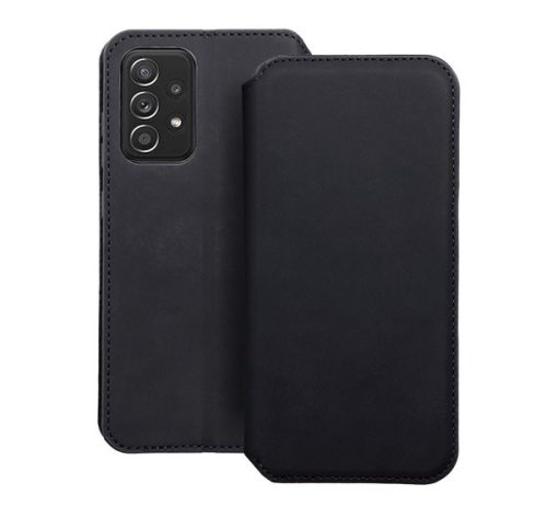 Dual Pocket Samsung Galaxy A52/A52S/A52 5G, flip tok, fekete
