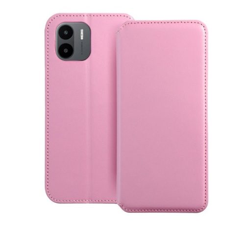 Dual Pocket Xiaomi Redmi A1, flip tok, rózsaszín