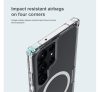 Nillkin Nature Pro Samsung Galaxy S23 Ultra mágneses szilikon tok, Átlátszó