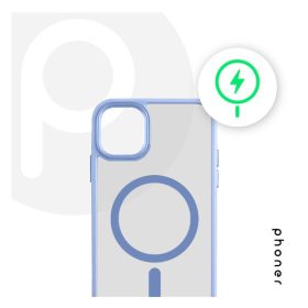   Phoner Apple iPhone 14 Pro Hybrid Mag MagSafe kemény hátlap tok, égkék