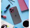 Mini bumper szilikon tok, Apple iPhone 12 Pro Max, cseresznye