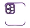 Mini bumper szilikon tok, Apple iPhone 12 Pro Max, lila