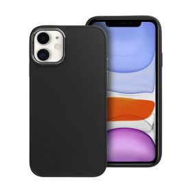   Frame Apple iPhone 11 közepesen ütésálló tok kameravédő kerettel, fekete