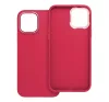 Frame Apple iPhone 12/12 Pro közepesen ütésálló tok kameravédő kerettel, magenta