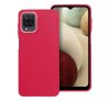 Frame Samsung Galaxy A12 közepesen ütésálló tok kameravédő kerettel, magenta