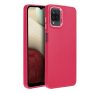Frame Samsung Galaxy A12 közepesen ütésálló tok kameravédő kerettel, magenta