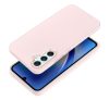 Frame Samsung Galaxy A34 5G szilikon tok, rózsaszín