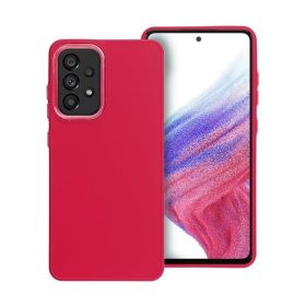   Frame Samsung Galaxy A52 5G/A52 LTE ( 4G )/A52s 5G közepesen ütésálló tok kameravédő kerettel, magenta