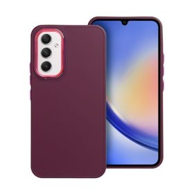   Frame Samsung Galaxy A54 5G közepesen ütésálló tok kameravédő kerettel, lila