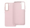 Frame Samsung Galaxy S21 FE közepesen ütésálló tok kameravédő kerettel, rózsaszín