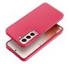 Frame Samsung Galaxy S22 közepesen ütésálló tok kameravédő kerettel, magenta