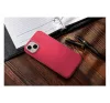 Frame Samsung Galaxy S22 Ultra közepesen ütésálló tok kameravédő kerettel, magenta