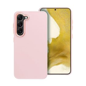   Frame Samsung Galaxy S23 közepesen ütésálló tok kameravédő kerettel, rózsaszín