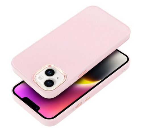 Frame Xiaomi Redmi Note 12 5G szilikon tok, rózsaszín