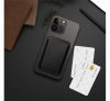 Magsafe kártyatartó eco bőr Apple iPhone, fekete