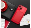 Magsafe kártyatartó eco bőr Apple iPhone, piros