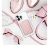 Magsafe kártyatartó eco bőr Apple iPhone, homok rózsaszín