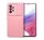 Slide Samsung Galaxy A53 5G, kameravédős szilikon tok, rózsaszín