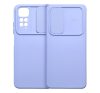 Slide Xiaomi Redmi Note 12 5G, kameravédős szilikon tok, levendula