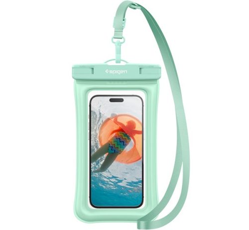 Spigen Aqua Shield A610 univerzális lebegő vízálló tok, menta