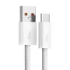 Baseus Dynamic USB / USB-C töltő- és adatkábel, 100W, 2m, fehér