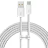 Baseus Dynamic USB / USB-C töltő- és adatkábel, 100W, 2m, fehér
