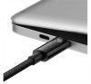 Baseus Tungsten Gold USB-C / USB-C töltő- és adatkábel, 240W, 1m, fekete