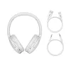 Baseus Encok D02 Pro wireless bluetooth fejhallgató, fehér