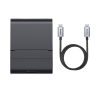 Baseus Mate USB Type-C asztali mobil Hub, PD, 100W , fekete