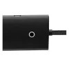 Baseus Lite Hub 4in1 USB-C, 4x USB-A 3.0+USB-C, 25cm , fekete