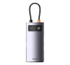 Baseus Metal Gleam Hub 4in1 USB-C, 3x USB-A 3.0+Ethernet RJ45