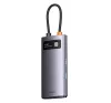 Baseus Metal Gleam Hub 4in1 USB-C, 3x USB-A 3.0+Ethernet RJ45