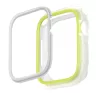 Uniq Moduo Apple Watch 41mm/40mm tok cserélhető kerettel, zöld/fehér