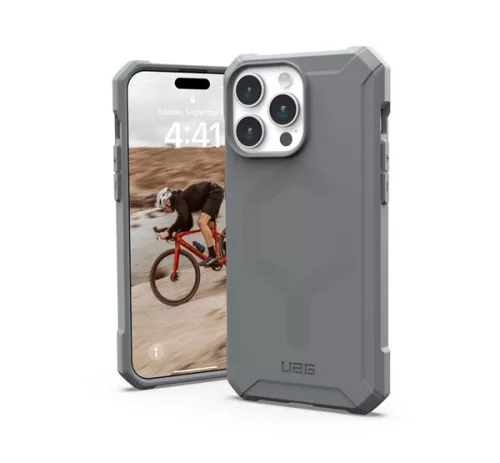 UAG Essential Armor MagSafe Apple iPhone 15 Pro Max hátlap tok, silver