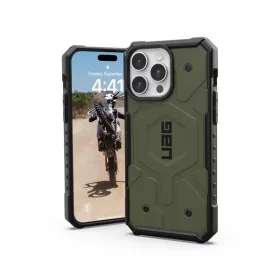   UAG Pathfinder MagSafe Apple iPhone 15 Pro Max hátlap tok, olive drab