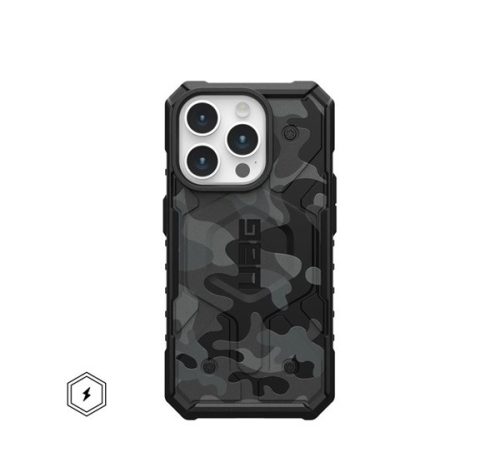 UAG Pathfinder SE MagSafe Apple iPhone 15 Pro hátlap tok, midnight camo