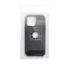 Forcell Carbon hátlap tok, Apple iPhone 15 , fekete