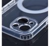 Magsafe szilikon tok Apple iPhone 15, átlátszó