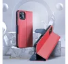Fancy Apple iPhone 15 flip tok, piros/kék