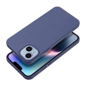 Matt Apple iPhone 15 Pro szilikon tok, kék