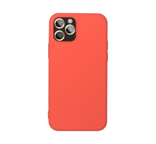 Forcell Silicone Apple iPhone 15 Pro szilikon tok, barack